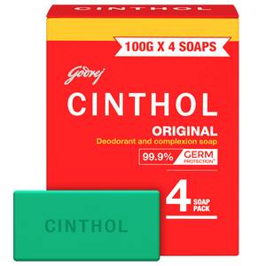 CINTHOL ORIGINAL SOAP 100G*4